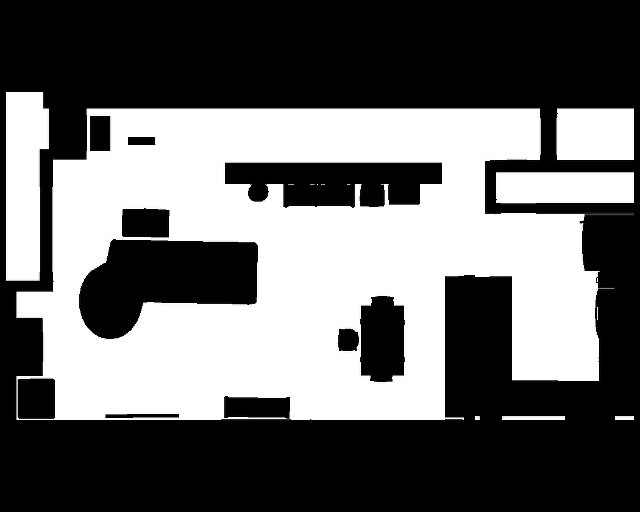 Top-down image for self localization